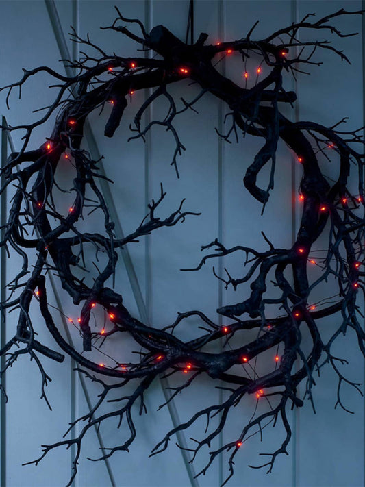 Deadwood Luminous Black Haunted House Decoration Garland