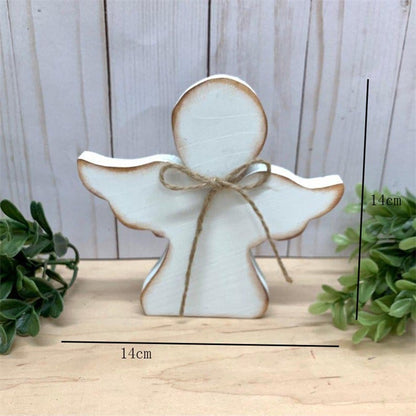 Cross-Border Wooden Easter Crafts Wooden Ornament Table Decorations Church Tray Decoration Creative