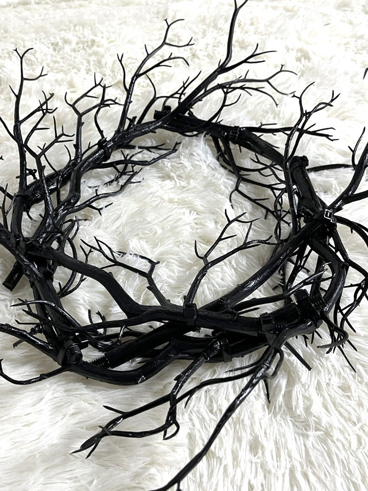Deadwood Luminous Black Haunted House Decoration Garland