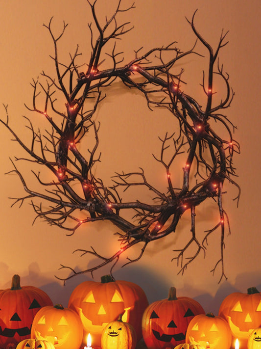 Deadwood Luminous Black Haunted House Decoration Garland