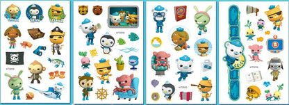 The Octonauts Birthday Party Decoration Disposable Paper Plate Ocean Captain Pirate Penguin Kids Barnacles Peso Suppies Balloons