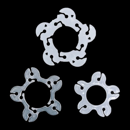 50pcs Balloon Arch Clip Wedding Balloons Balloon Arch Folder Accessories Balloon Rings Buckle Plastic Flower Buckle