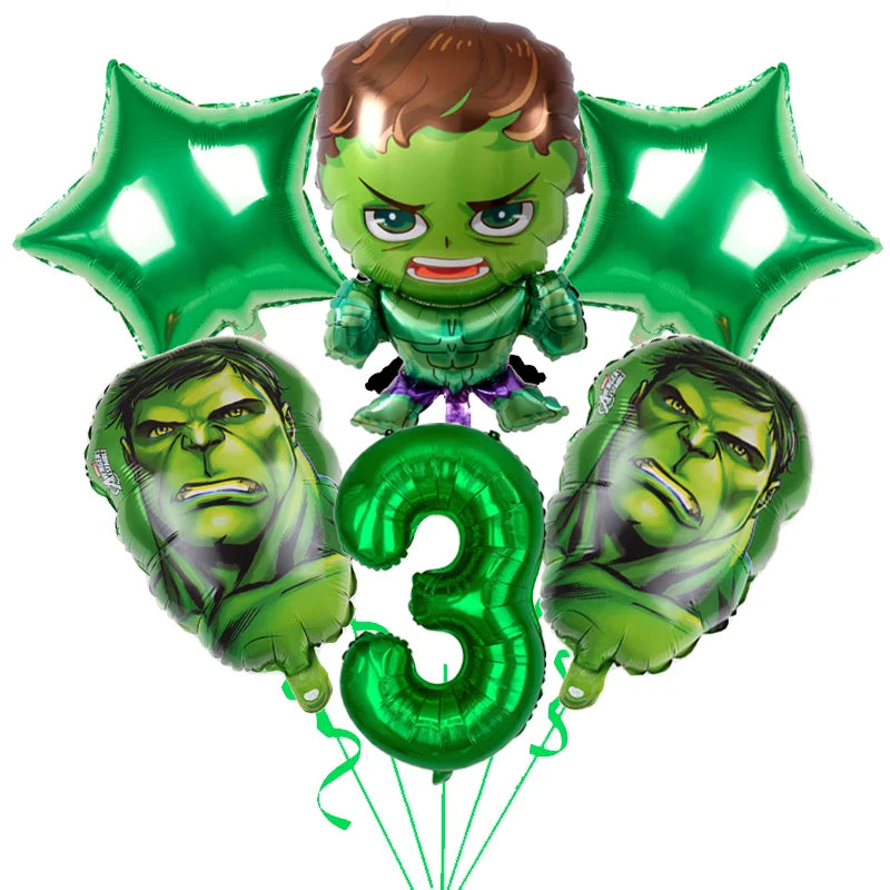 Super Hero Hulk Birthday Party Decoration Balloons Kids Disposable Tableware Cup Plate Backdrop Cake Topper Baby Shower Supplies