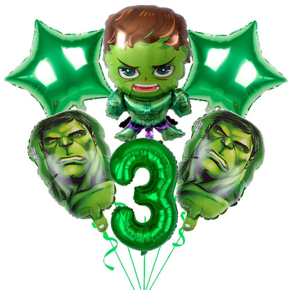 Super Hero Hulk Birthday Party Decoration Balloons Kids Disposable Tableware Cup Plate Backdrop Cake Topper Baby Shower Supplies