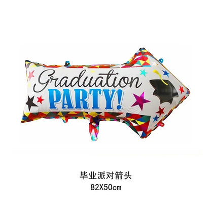 Graduation Party Balloon Owl Helium Globe Foil Balloon Congrats Grad School Celebrations 2024 Party Decorations Globos Ballons