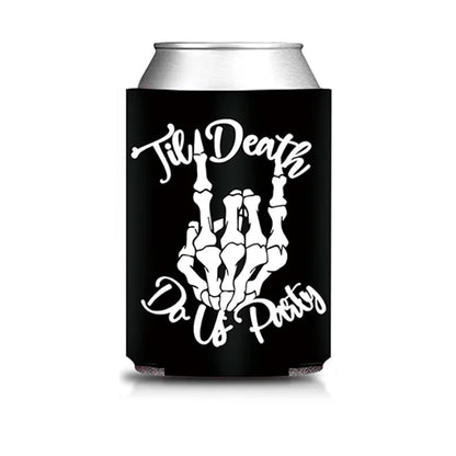 Bride or Die Bachelorette Party Bride Vibes Can Cooler Till Death Do Us Sleeves Halloween Bridal Shower Weeding Party Decoration