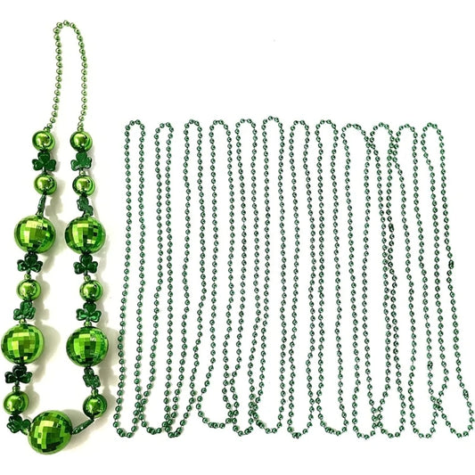 Patricks Day Necklace Irish Festival Accessories for Kids Women Man Decorations Dropship