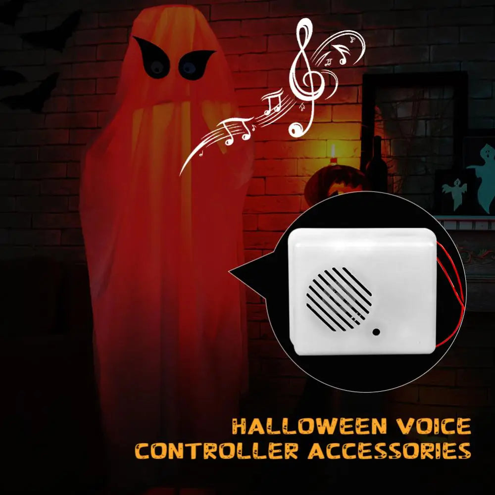 Halloween Sound Sensor Tricky Voice Activated Props Loudspeaker Noise Makers Horror PIR Motion Sensor Speaker For Shop