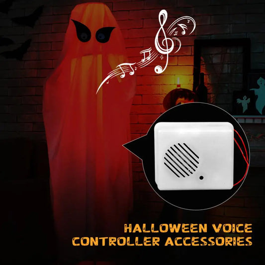 Halloween Sound Sensor Tricky Voice Activated Props Loudspeaker Noise Makers Horror PIR Motion Sensor Speaker For Shop