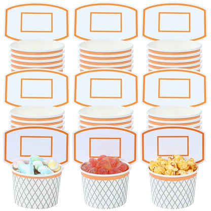 Basketball Birthday Decoration Disposable Tableware Basketball Party Paper Plates Napkins Basketball Birthday Baby Shower Decor