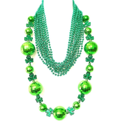 Patricks Day Necklace Irish Festival Accessories for Kids Women Man Decorations Dropship