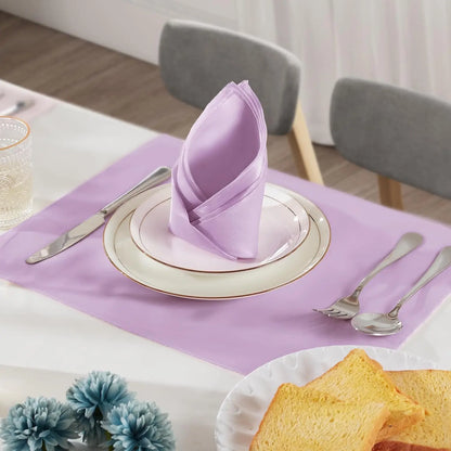 100PCS 30*30cm Satin Napkin Square Washable Soft Smooth Fabric Table Napkin for Wedding Banquet Party Hotel Restaurant Decor