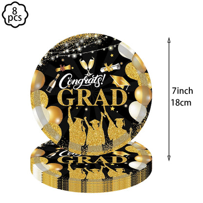 Congrats Graduation Party Tablecloth Table cover supplies Congrats Grad Tablecloth 2025 Congrats Grad Party decoration Banner