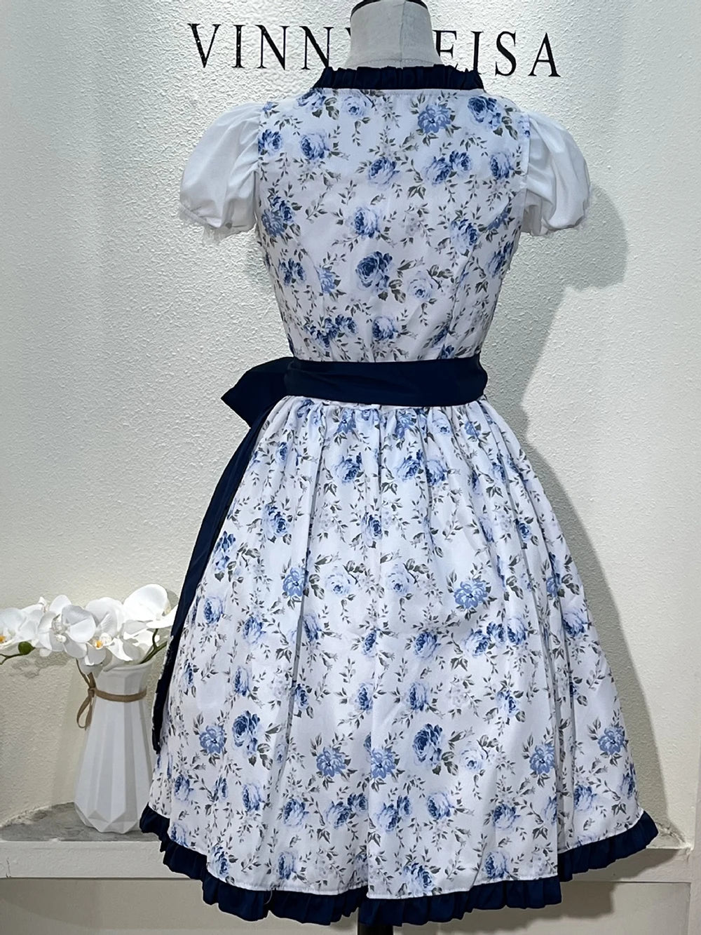 Traditional Oktoberfest Women Apron Floret Dirndl Dress German Beer Wench Dress Bavarian Traditional Oktoberfest Costume