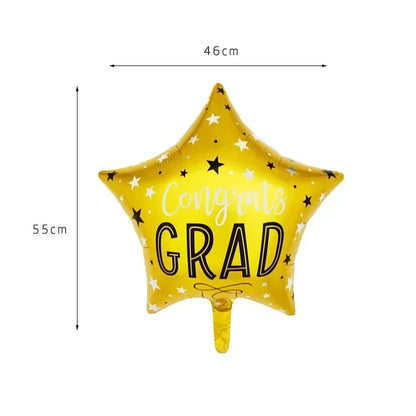 Graduation Party Balloon Owl Helium Globe Foil Balloon Congrats Grad School Celebrations 2024 Party Decorations Globos Ballons