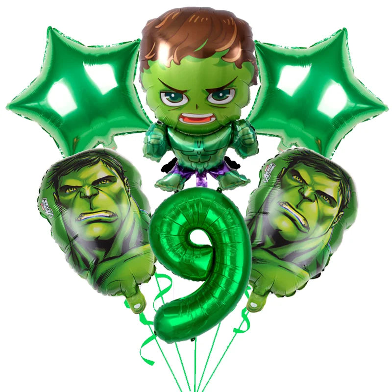 Super Hero Hulk Birthday Party Decoration Balloons Kids Disposable Tableware Cup Plate Backdrop Cake Topper Baby Shower Supplies