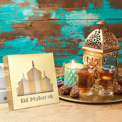 EID Mubarak Decor Candy Box Ramadan Decoration 2025 for kid Packaging Box Ramadan Kareem Islamic Muslim Party Eid Al Adha Gifts