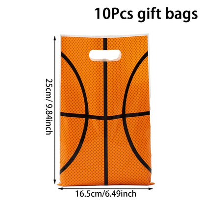 Basketball Birthday Decoration Disposable Tableware Basketball Party Paper Plates Napkins Basketball Birthday Baby Shower Decor