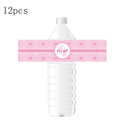 Baby Shower Party Water Bottle Stickers It Is A Boy/Girl Boy Or Girl Gender Reveal Party Decoration Supply