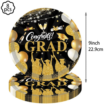 Congrats Graduation Party Tablecloth Table cover supplies Congrats Grad Tablecloth 2025 Congrats Grad Party decoration Banner