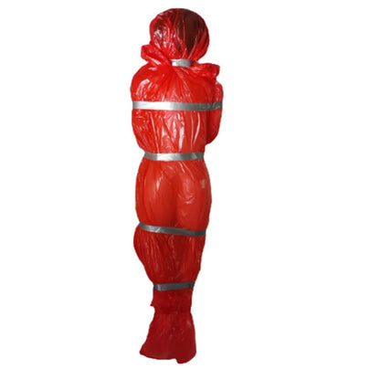 4Pcs 2024 Scary Fake Corpse Halloween Props Terrifying Fake Corpse Wrapped Corpse Atmosphere Decoration