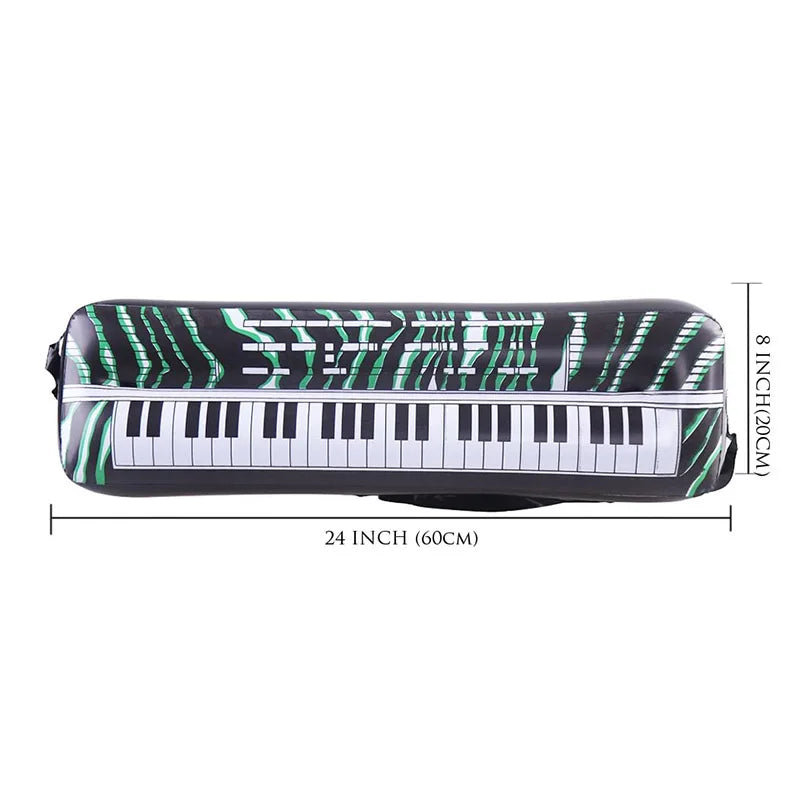 Inflatable Rock Star Toy Ballon Inflatable Party Props Balloons Guitar Saxophone Keyboard Piano Rock Toys Karaoke Party Decors