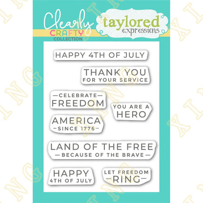 Since 1776 Happy 4th of July New Cutting Dies And Stamps Scrapbook Diary Decoration Stencil Embossing Template DIY Greeting Card