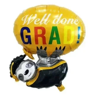 Graduation Party Balloon Owl Helium Globe Foil Balloon Congrats Grad School Celebrations 2024 Party Decorations Globos Ballons