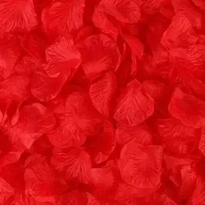 Lots Artificial Fake Rose Petals Red Roses Petal Flower Simulation Silk Petals for Valentine's Day Wedding Party Christmas Decor