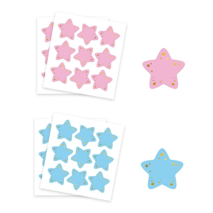 Boy or Girl Gender Reveal Game Cloud Poster with Voting Stickers Gender Baby Gender Prediction Decoration Baby Shower