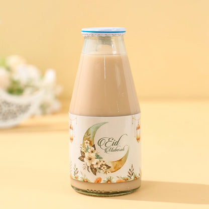 10/24pcs Eid Mubarak Bottle Labels Sticker Ramadan Kareem  Decoration For Home 2025  Muslim Islamic Party Supplies Eid Al-fitr