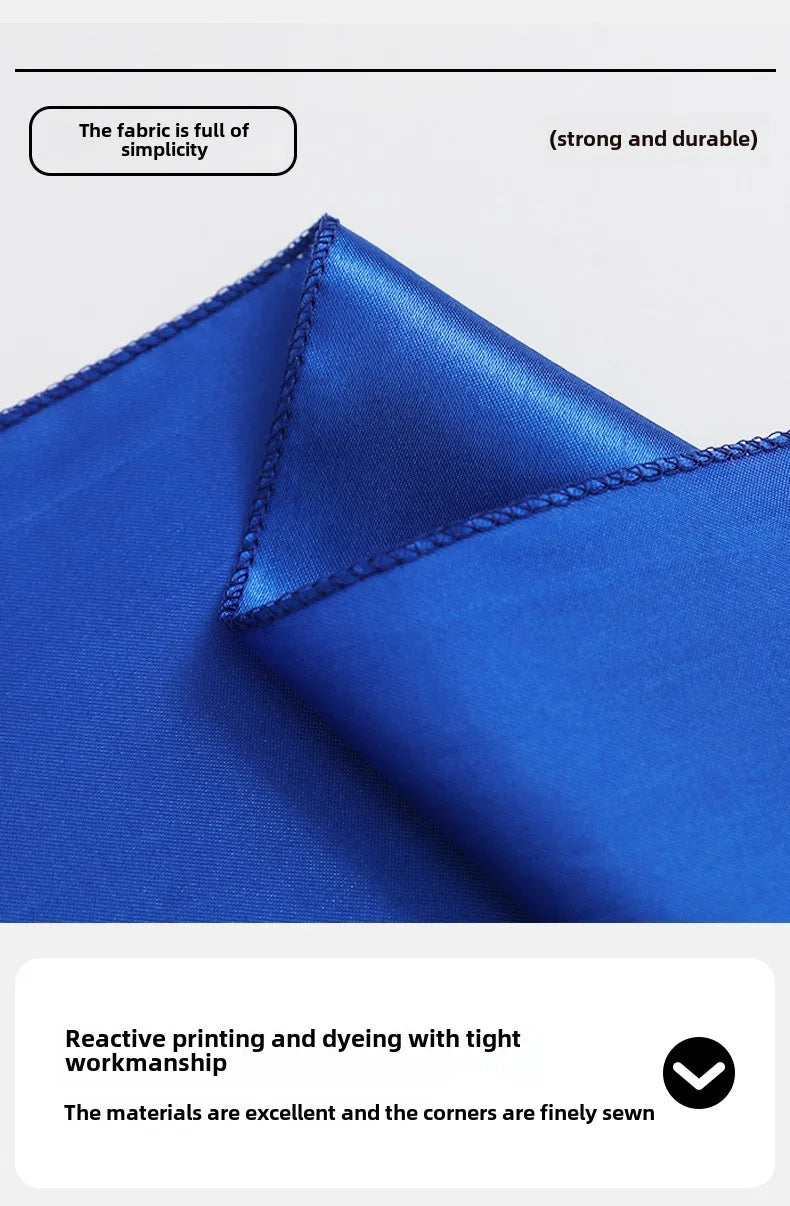 Wedding Decoration Chair Satin Sash Bow Tie Self TIe For BIrthday Party Festival Hotel Holiday Shiny Look Luxury Dining Room
