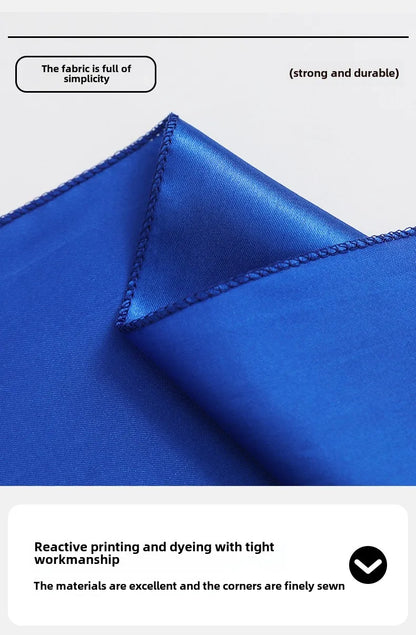 Wedding Decoration Chair Satin Sash Bow Tie Self TIe For BIrthday Party Festival Hotel Holiday Shiny Look Luxury Dining Room