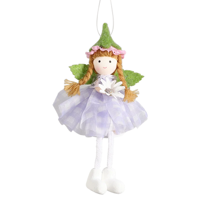 24cm Easter Flower Bunny Ornaments Pink Yellow Gauze Skirt Bunny Easter Party Decor Supplies Home Desktop Decorations Kids Gifts