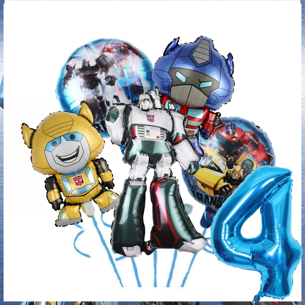 Transformation Birthday Party Decoration Plates Tablecloth Shape Shifting Robot Balloon Backdrop Baby Shower Kids Party Supplies