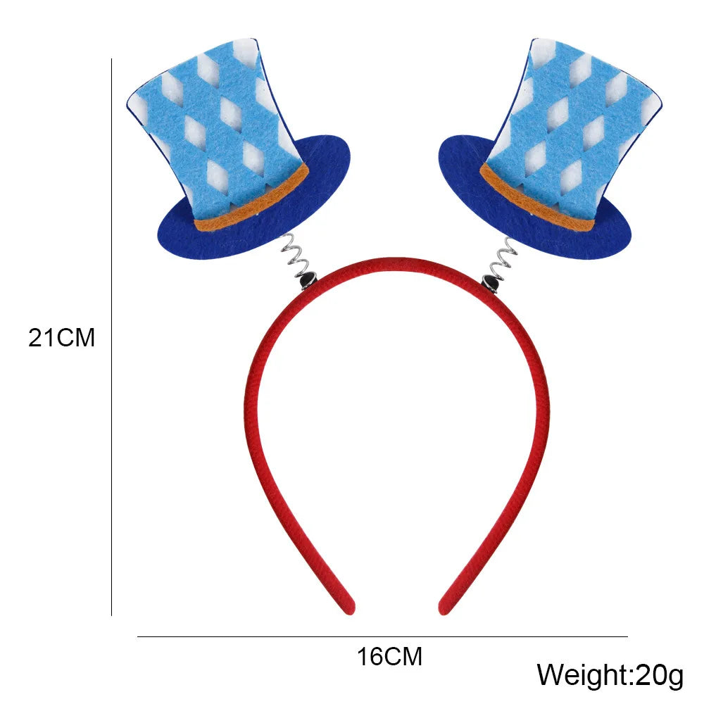Munich beer headband photo props party decorations Love Oktoberfest headband buckle Makeup costume props christmas decoration