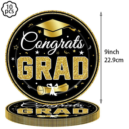 Congrats Graduation Party Tablecloth Table cover supplies Congrats Grad Tablecloth 2025 Congrats Grad Party decoration Banner