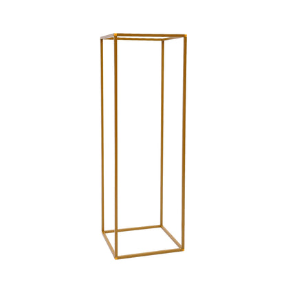 10Pcs/4Pcs Metal Golden Rectangular Frame Backdrop Wedding Rack Arch For Birthday Party Backdrop Wedding DLY Decor
