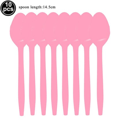 Pink Bow Plates Cups Napkins Forks for Coquette Birthday Decoration Pink Bow Theme Party Supplies for Girls Birthday Party Decor