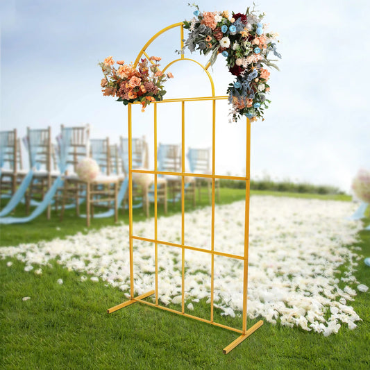 Wedding Event Party Props Gold Wedding Bracket Festival Party Supplies DIY Decoration Sturdy and Durable