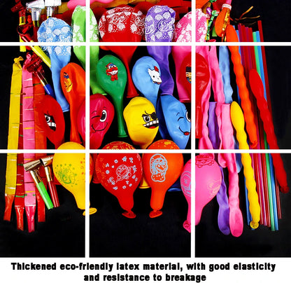 50/100pcs 3D Cartoon Balloons Special-Shape Birthday Party Decoration Helium Inflatable Balloons Animal Duck Rabbit Balloon