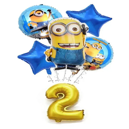Birthday Party Disposable Tableware Plates Cups Napkins Tablecloths Balloons Decorate Party Supplies
