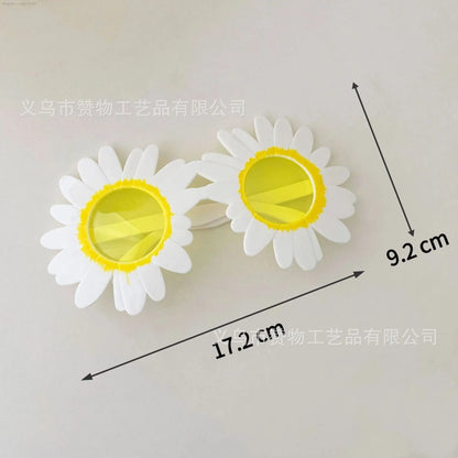 12Pcs Oktoberfest Glasses Plastic Goggles Beer Mug Pattern Glasses Photo Props German Oktoberfest Theme Event Decoration