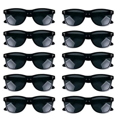 10pcs Bachelorette Party Sunglasses Black White Pink Square Heart Shape Glasses Bride and Groom Photo Glasses Bridal Shower Deco