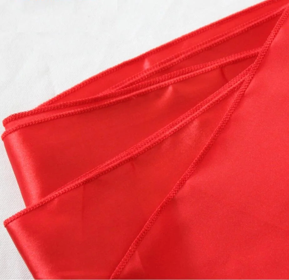 Wedding Decoration Chair Satin Sash Bow Tie Self TIe For BIrthday Party Festival Hotel Holiday Shiny Look Luxury Dining Room