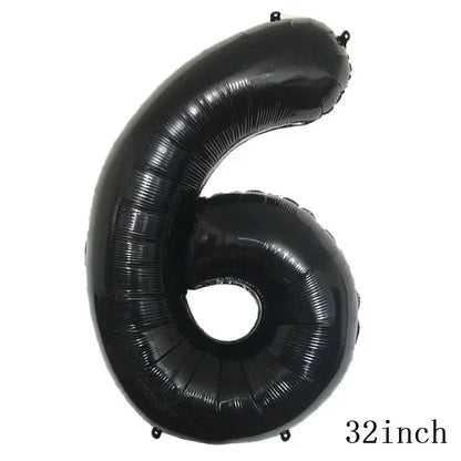 1set How Train Dragon Balloons No Teeth Toothlessing Green Eye Black Loong Party Decoration Happy Birthday Banner Cake Topper