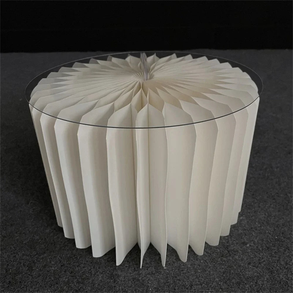 Paper Folding Cylinder Wedding Ramadan Decoration Birthday Anniversary DIY Party Supplies Baby Shower Dessert Table Cake Stand