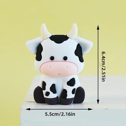 Farm Animals Cake Topper Rustic Cake Decoration Lambs, Ponies, Piglets, Chick,  Haystacks for Kids Happy Birthday Party Supplies
