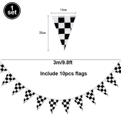Motocross Dirt Bike Birthday Party Banner Cake Topper Foil Motorcycle Balloon for Boy Kids Motor Theme Party Decoration Supplies