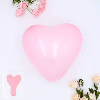 20/50pcs White Heart Balloons Love Inflatable Air Helium Balloon Valentine's Day Marriage Wedding Birthday Party Decor Supplies